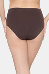 Wacoal High Rise Full Coverage Boyshort - Dark Brown — thumbnail 2